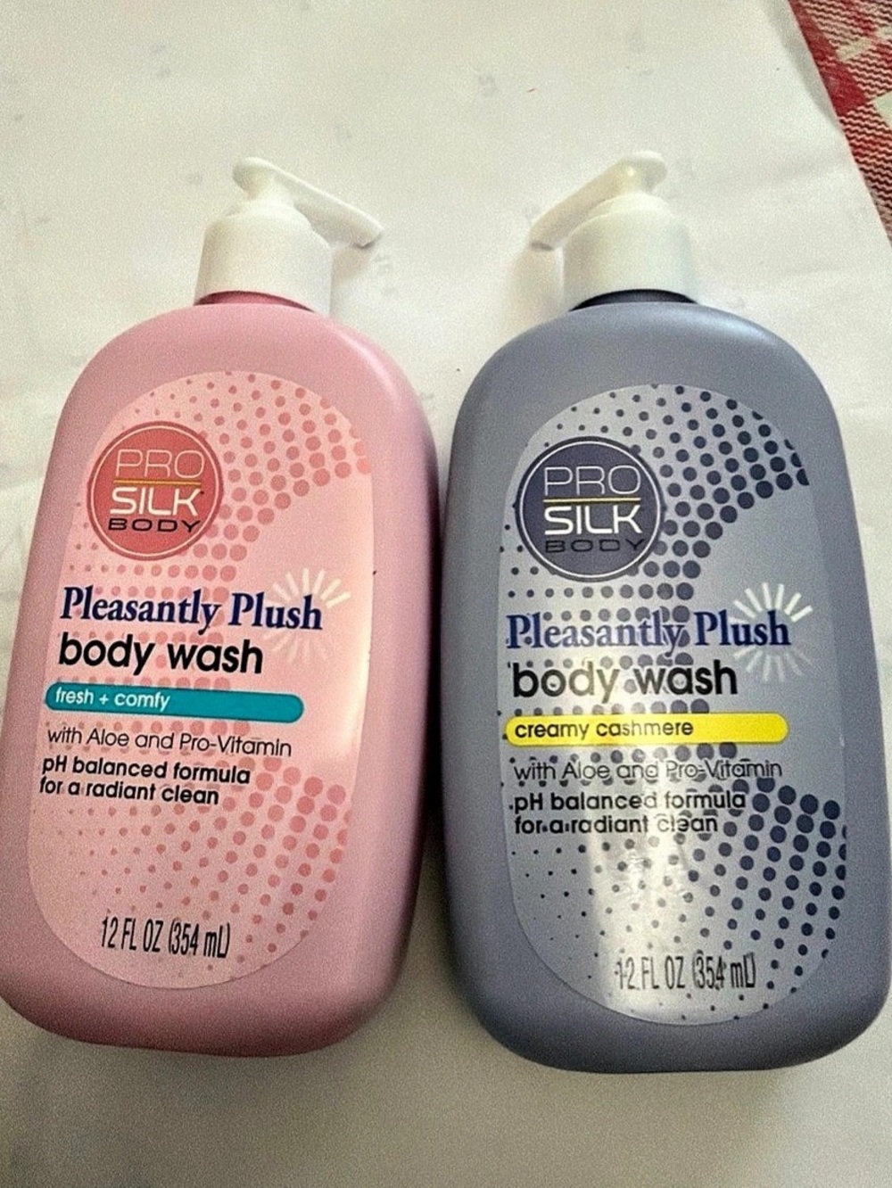 Pro Silk Body Pleasantly Plush Body Wash Duo NWT